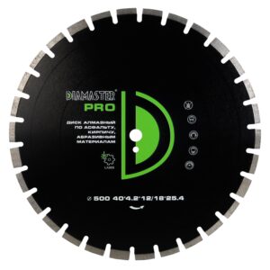 Диск сегментный DIAMASTER Laser PRO асфальт 500*25,4*25+5z