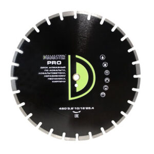 Диск сегментный DIAMASTER Pro асфальт 450*25,4*28z