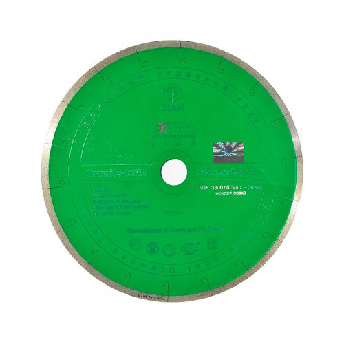 Алмазный диск DIAM Granite-Elite Extra Line ⌀350 мм, пос. 60(25,4) мм