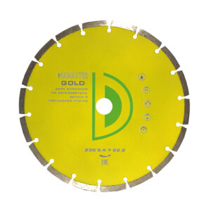 Диск сегментный DIAMASTER GOLD 230*22,2*18z универсал