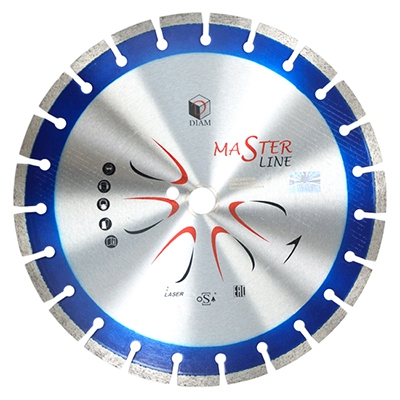 Диск сегментный DIAM Master Line 400*25,4*27z железобетон