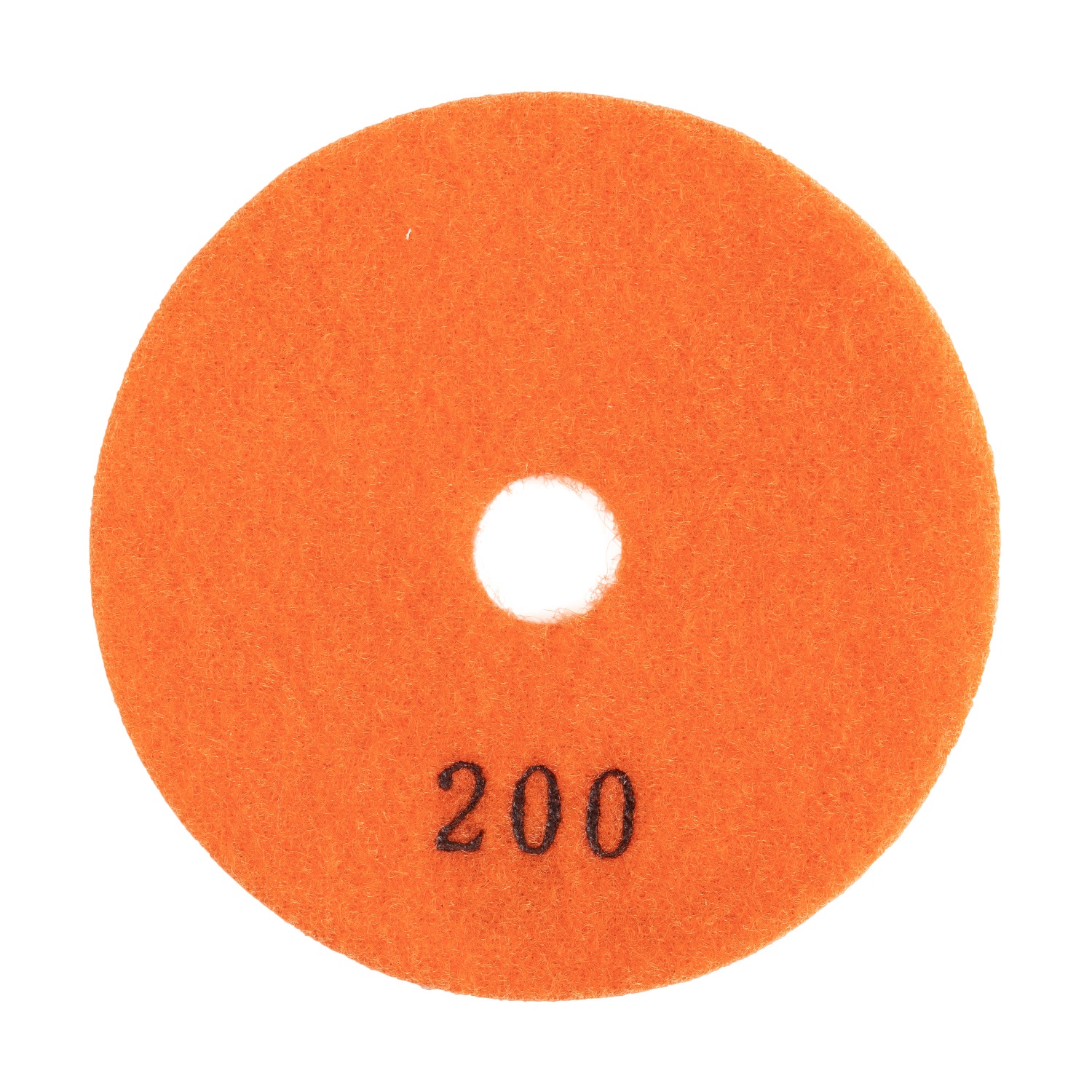 АГШК алмазный гибкий шлифовальный круг по бетону DIAMASTER 100*2,2 №200 wet оранжевый