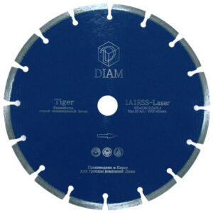 Диск сегментный DIAM Tiger 115*22,2*9z железобетон