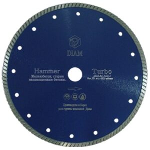 Диск турбо DIAM Hummer 150*22,2 железобетон