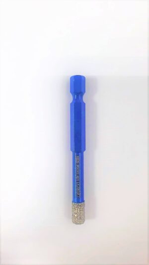 Коронка алмазная по керамограниту KEOS PRO 6 мм 1/4"HEX с воском DC06SKT