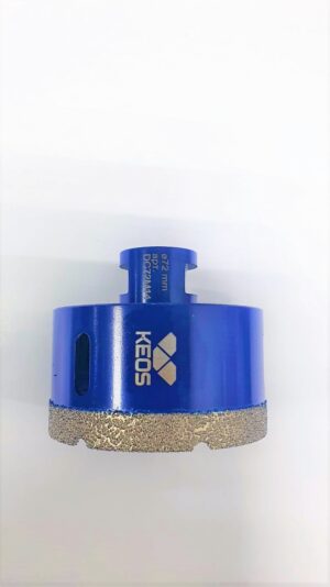 Коронка алмазная по керамограниту KEOS PRO 72 мм M14 DC72M14
