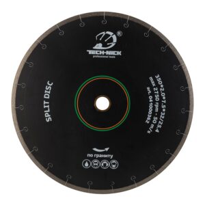 Диск корона SPLIT DISC д. 400*60/50 (2,2*7,5)мм | гранит/wet TECH-NICK
