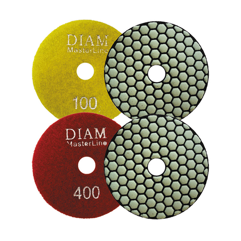 Алмазный гибкий шлифовальный круг (АГШК) Diam Master Line 100*2 №Buff гранит/мрамор — изображение 2