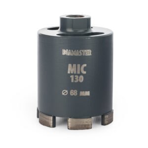 Алмазная коронка Diamaster MIC-130 по ж/бетону и кирпичу 68 мм (М16) dry Laser