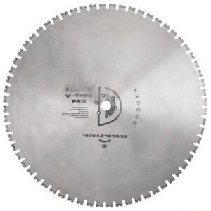 Диск сегментный DIAMASTER Pro V Type 1600*60/35*80z железобетон